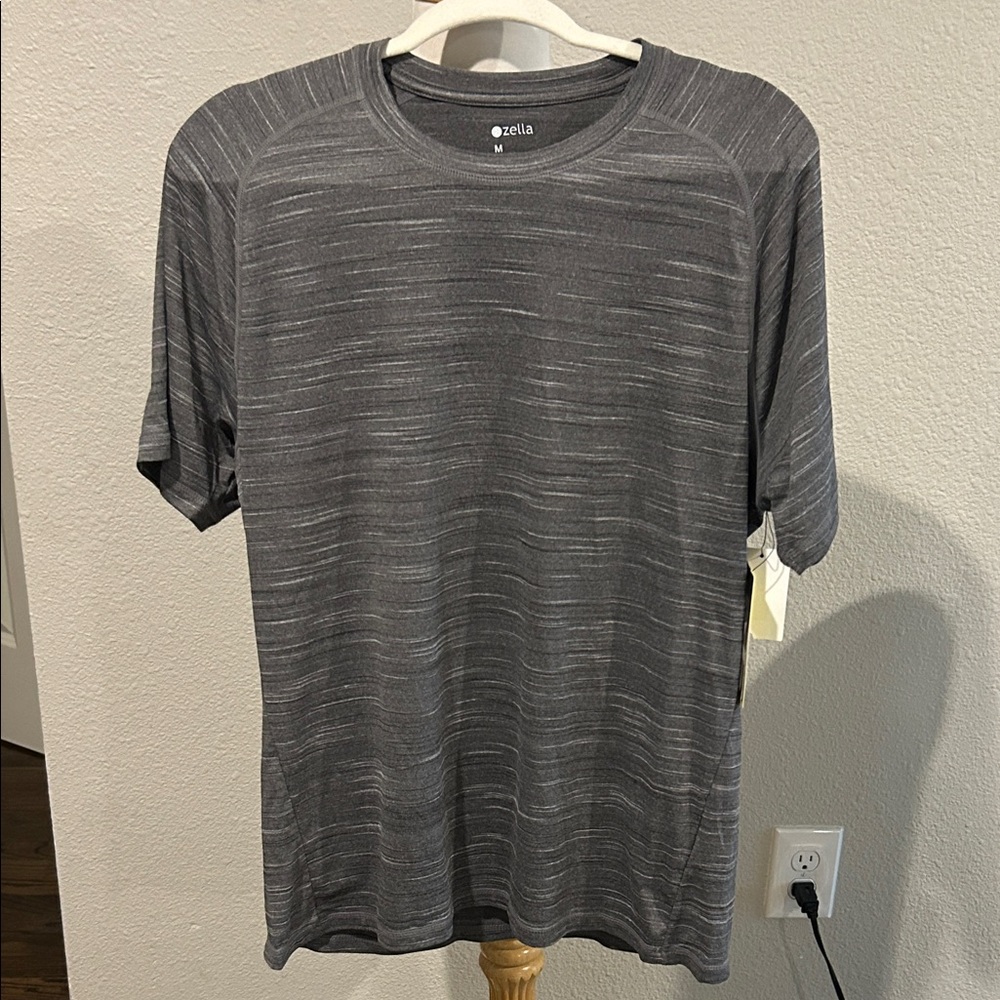 Zella Men's Dri Fit   Gray T-Shirt